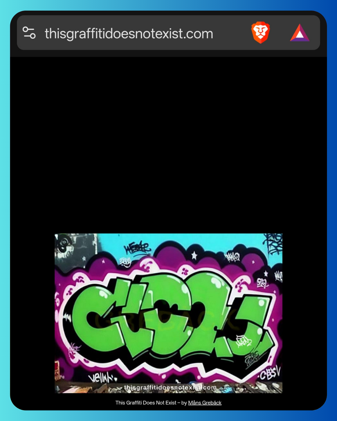 ThisGraffiti DoesNotExist